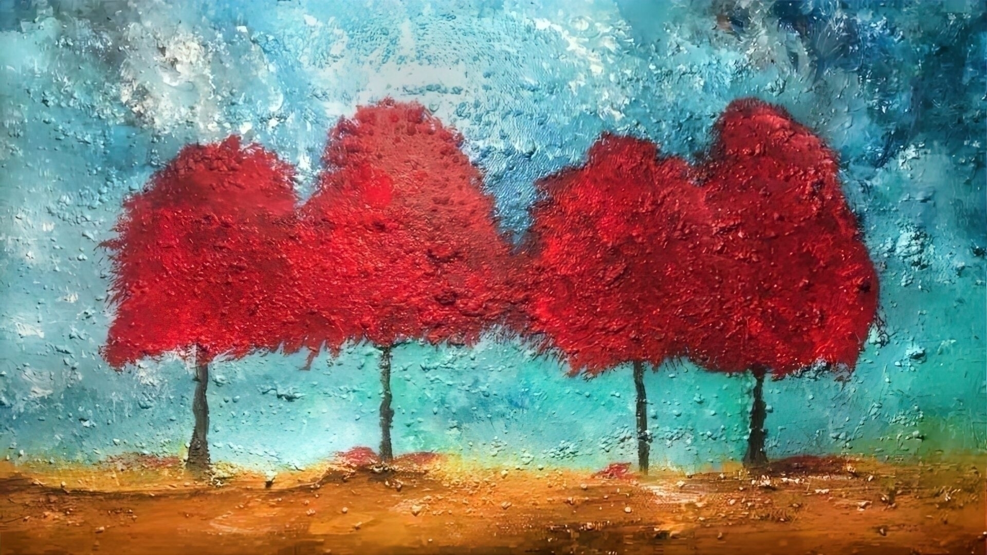 Four Trees